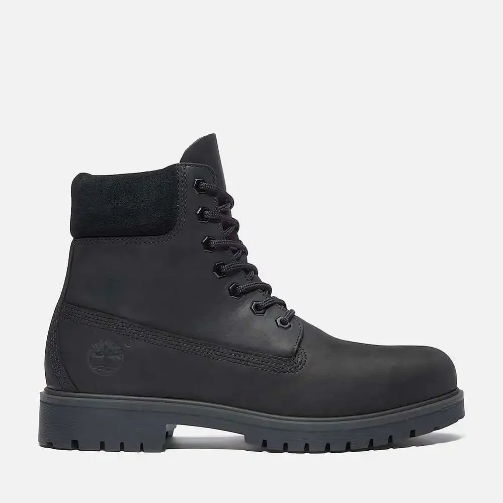 TIMBERLAND 25 MEN'S 10 BLACK FULL GRAIN 6 INCH WATERPROOF BOOT NIB
